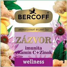 Bercoff Wellness Zázvor imunita vitamín C zinok 10 x 2 g