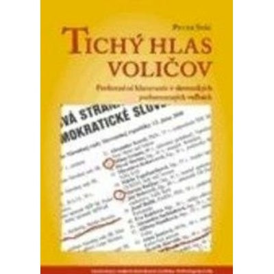 Tichý hlas voličov - Spáč Peter