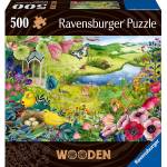 Ravensburger - Puzzle Wooden puzzle: Wild Garden - 500 piese