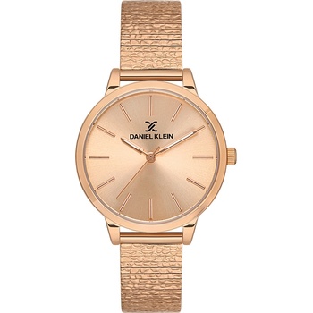 Daniel Klein DK. 1.13460-5 - Дамски часовник, Premium, Кварцов, 34mm, 3 ATM, Розово злато