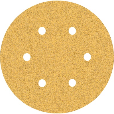 Bosch Brúsny papier EXPERT C470 so 6 otvormi pre excentrické brúsky, 150 mm, zrnitosť 60, 5 ks 2608900814