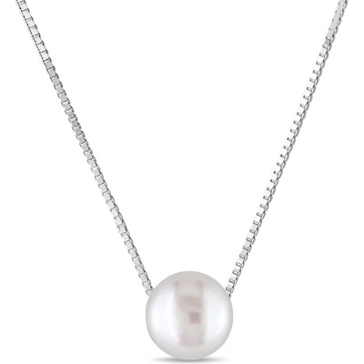 Klenota Minimalistický zlatý s perlou k0294052