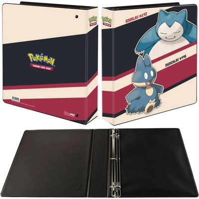 Ultra Pro Pokémon TCG Snorlax & Munchlax A4 album kroužkové