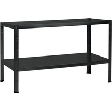 Schulte Regál R4112-02-16 430 x 1200 x 400 mm 2 police černý