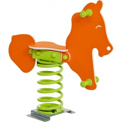 KBT pružinová hojdačka Kôň HDPE safari