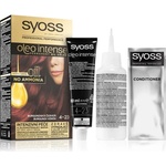 Syoss Oleo Intense перманентната боя за коса с олио цвят 4-23 Burgundy Red