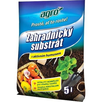 Agro CS zahradnícky substrát 5 l