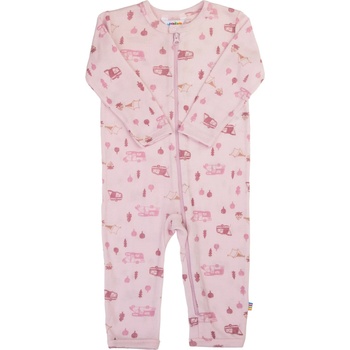 Joha Детско ежедневно термо бельо Joha Kid's Jumpsuit Everyday base layer - Light Pink - размер 100 (714-1918-0216)