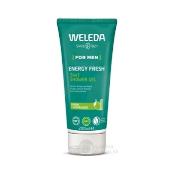 WELEDA ﻿For Men Energy Fresh 3 v 1 200 ml