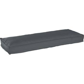 vidaXL Възглавница Антрацит 120 x 40 x 8 см Оксфордска тъкан (42001638)