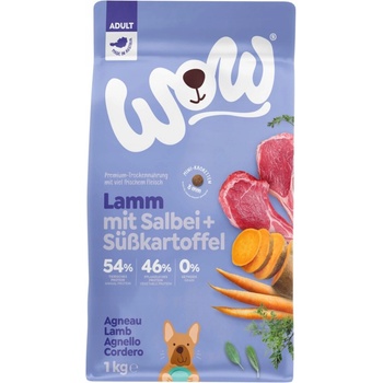 Wow Mini Lamm jahňacie s šalviou a batátmi 1 kg
