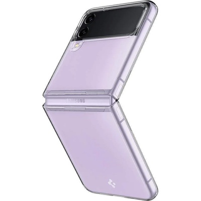 Spigen AirSkin Case - качествен поликарбонатов кейс за Samsung Galaxy Z Flip 3 (прозрачен)