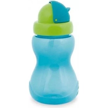 Canpol Babies Sport Cup láhev s brčkem Blue 270 ml