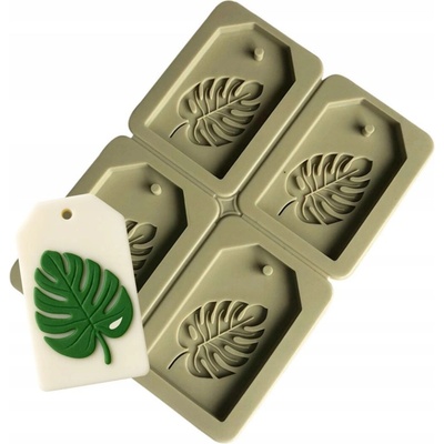 Gift Home Silikónová forma na mydlo MONSTERA 4 ks