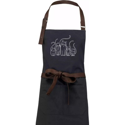 Drevené uhlie Mačacia rodina Zástera Vintage