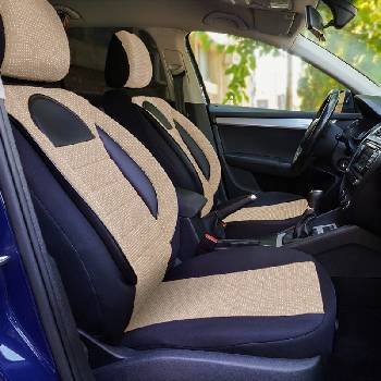 UMBRELLA Универсални калъфи за седалки racing beige (44489)