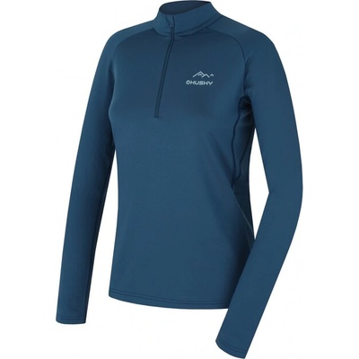 HUSKY Дамска термо блуза с цип Tromi Zip L, синя (hsk-HT0-0845)