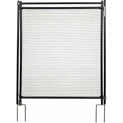 Fencee Brána pre univerzálne plotové siete, výška 90 cm, šírka 81 cm, nevodivá