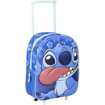 TROLLEY 3D BATOH LILO A STITCH Cer 5120 modrý