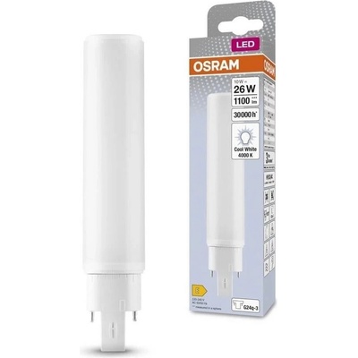 Osram žiarovka LED DULUX D/E 26LED 10W/840 G24Q-3 HF a AC