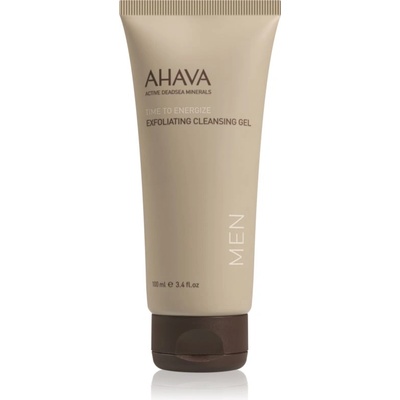 AHAVA Time To Energize Men ексфолиращ почистващ гел 100ml