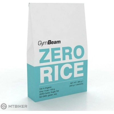 GymBeam BIO Zero rýže 385 g