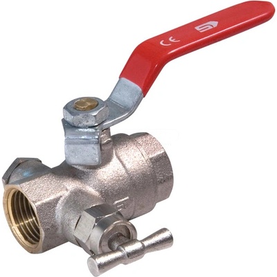 Ventil kulový s vypouštěním - 1/2" – Zboží Dáma