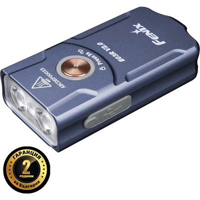 Fenix Фенер Fenix E03R V2.0 за ключодържател - син (d-17-36-882)