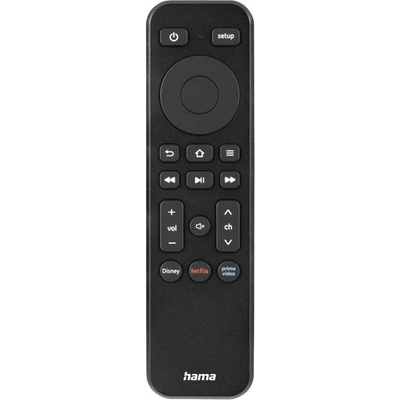Hama Универсално дистанционно Hama за TV Netflix, Prime Video, бутони Disney , програмируемо (HAMA-40070)