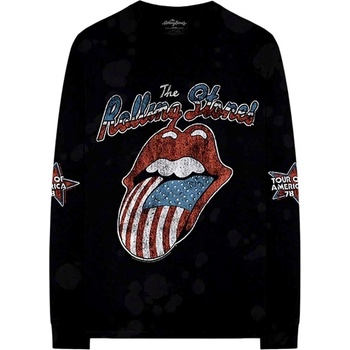 The Rolling Stones Риза US Tour '78 Unisex Black S (RSLST116MB01)