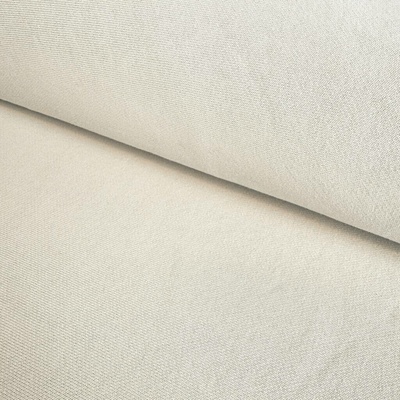 Teplákovina Počesaná 100% bavlna Washed 400g - Hnědá tělová