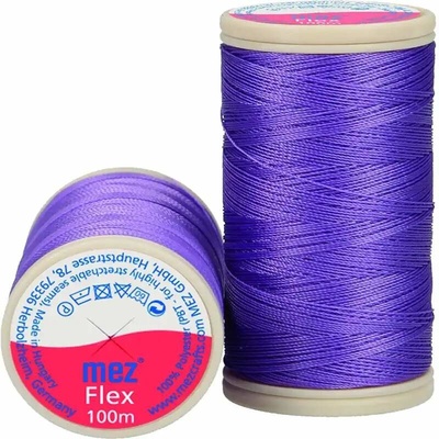 Elastická polyesterová nit 4135 Tmavě fialová