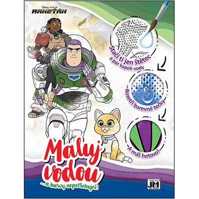 Vodové omalovánky Rakeťák A4