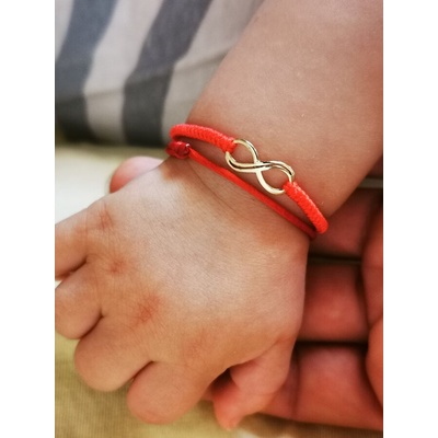 Златна гривна Безкрайност за бебе (БЗГ 4)