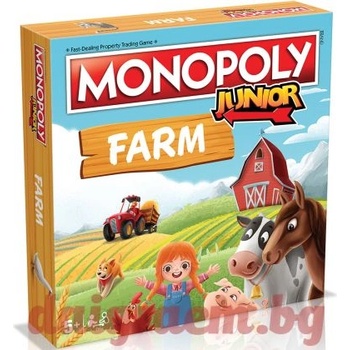 Winning Moves Настолна игра Монополи Джуниър Ферма (wm04483)