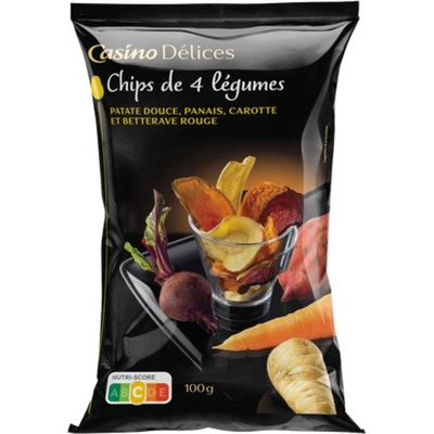 Casino Délices Zeleninové chipsy 100 g