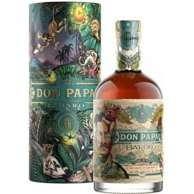 Don Papa Baroko Sugarless 40% 0,7 l (tuba)