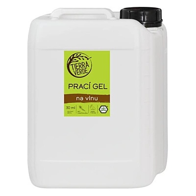 Tierra Verde Prací gel na vlnu s vůní BIO mateřídoušky 5 l