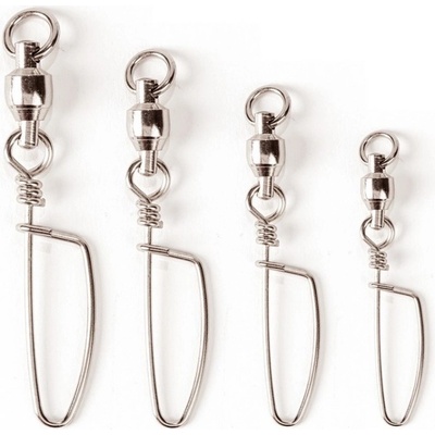 FilFishing Karabínka s Obratlíkom BB & Coastlock veľ.8 3 ks