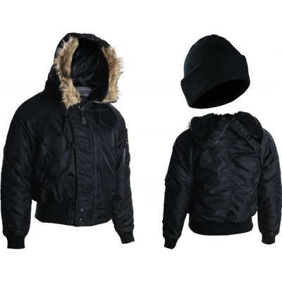 Bunda Mil-Tec polární Aljaška N2B Černá – Zboží Dáma