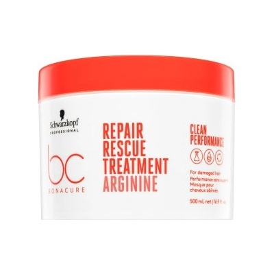 Schwarzkopf BC Bonacure Repair Rescue Treatment Arginine подхранваща маска за много суха и увредена коса 500 ml