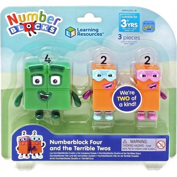 Learning Resources Numberblocks Four and the Terri