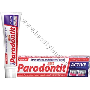 Dental Паста за зъби Dental Anti-Parodontit Active, p/n RU-104013 - Паста за зъби със силно стягащ и успокояващ ефект (RU-104013)
