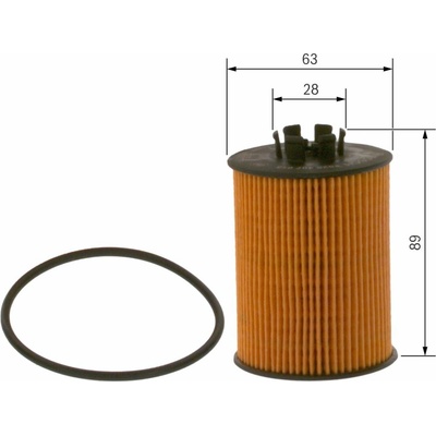 Olejový filter BOSCH F 026 407 015