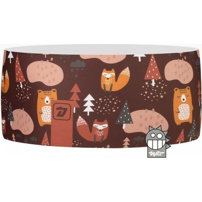 Funkční čelenka Dráče Baldo Medvědi a lišky hnědá – Zboží Dáma