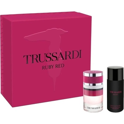 Trussardi Ruby Red Комплект (EDP 60ml + Stardust Body Emulsion 125ml) за Жени