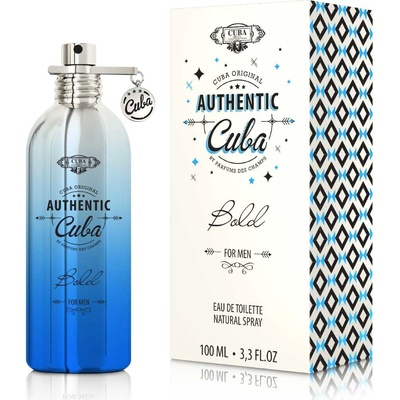 Cuba Authentic Bold toaletná voda pánska 100 ml