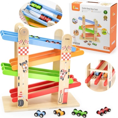 Viga Závodní dráha 44744 Double Ramp