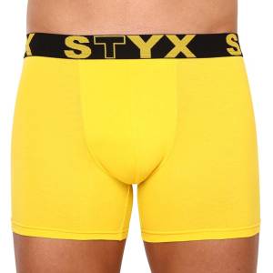 Styx Мъжки боксерки Styx long спортна еластична лента жълти Styx | Zhalt | МЪЖЕ | XXL