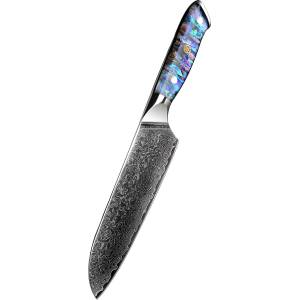 HARAHU Дамаски кухненски нож IČ-21792 - Santoku KP21792